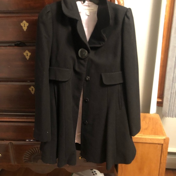 Laundry by Design Black Women's Cape Coat - Picture 2 of 4